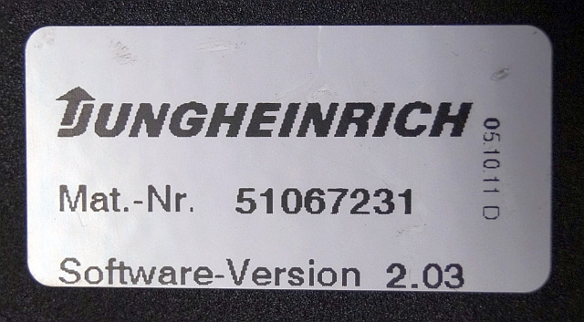 Jungheinrich 50437339 | Stuur regeling steering controller PM2402 Z Index H sw 2 - ECU for Material handling equipment: picture 3 Jungheinrich 50437339 | Stuur regeling steering controller PM2402 Z Index H sw 2 - ECU for Material handling equipment: picture 3