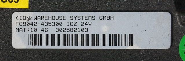 Linde 435300 | Controller FC9042 sn. 302582103 for Linde V10 - ECU for Material handling equipment: picture 2 Linde 435300 | Controller FC9042 sn. 302582103 for Linde V10 - ECU for Material handling equipment: picture 2