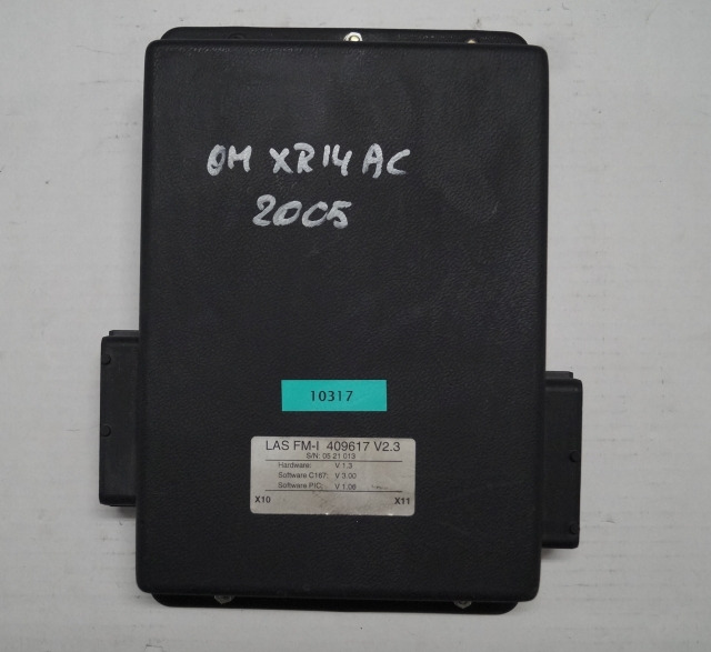 OM Pimespo 409617 | LAS FM-I V2.3 Sw. C167 V3.00 Sw PIC V1.06 LAS for XR14AC yea - ECU for Material handling equipment: picture 1 OM Pimespo 409617 | LAS FM-I V2.3 Sw. C167 V3.00 Sw PIC V1.06 LAS for XR14AC yea - ECU for Material handling equipment: picture 1