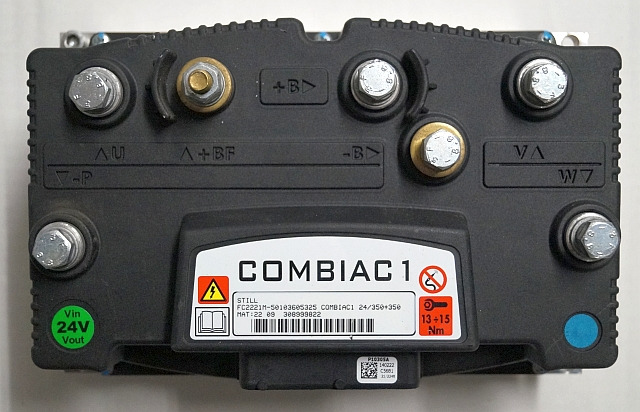 Still 50103605325 | Controller Combi AC1 24/350+350 mat 22 09 sn. 308999822 from - ECU for Material handling equipment: picture 1 Still 50103605325 | Controller Combi AC1 24/350+350 mat 22 09 sn. 308999822 from - ECU for Material handling equipment: picture 1