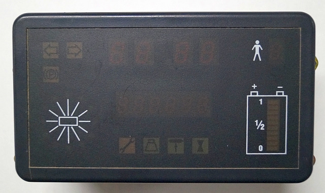 Toyota/BT 154344 | Display for reachtruck 17413700 curtis - Dashboard for Material handling equipment: picture 1 Toyota/BT 154344 | Display for reachtruck 17413700 curtis - Dashboard for Material handling equipment: picture 1