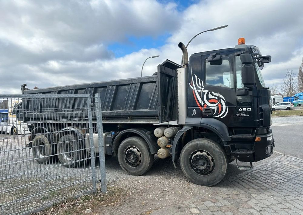 Iveco Trakker 450 • Meiller • Wywrotka Trójstronna • Bordmatik • 8x4 • Euro 5 • - Tipper: picture 2 Iveco Trakker 450 • Meiller • Wywrotka Trójstronna • Bordmatik • 8x4 • Euro 5 • - Tipper: picture 2