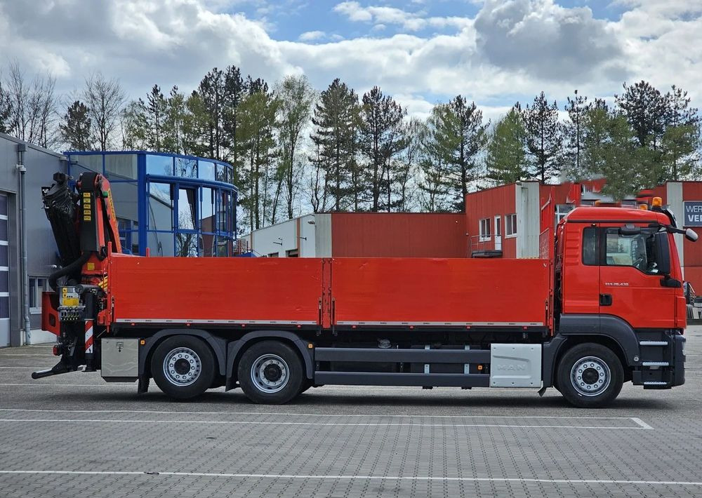 MAN MAN TGS 26.430 | Skrzynia + HDS Palfinger PK 22002 |6-krotne hydrauliczne przedłużenia | PILOT | Pneumatyka | - Dropside/ Flatbed truck, Crane truck: picture 3 MAN MAN TGS 26.430 | Skrzynia + HDS Palfinger PK 22002 |6-krotne hydrauliczne przedłużenia | PILOT | Pneumatyka | - Dropside/ Flatbed truck, Crane truck: picture 3