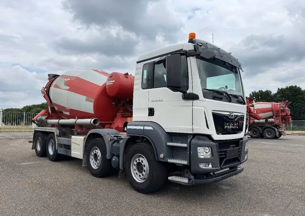 MAN TGS 35.420 8x4 – betonowóz Stetter 9 m³- Euro 6 - Concrete mixer truck: picture 1 MAN TGS 35.420 8x4 – betonowóz Stetter 9 m³- Euro 6 - Concrete mixer truck: picture 1
