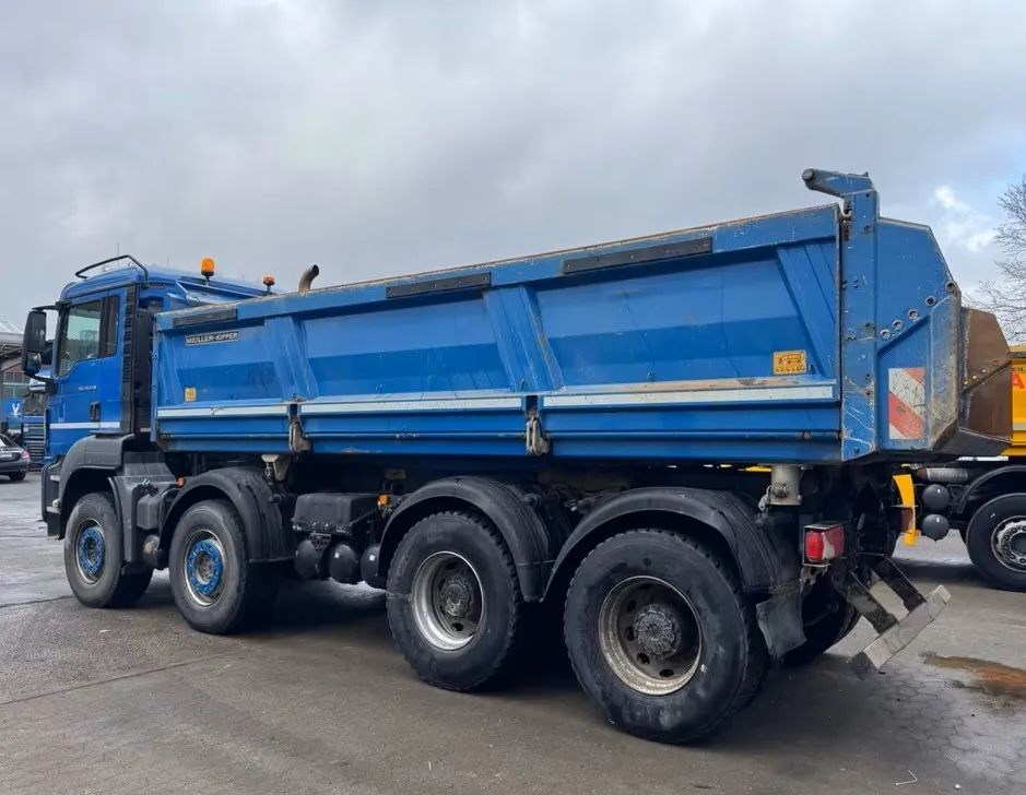 MAN TGS 35.440/ 8X4 / BB / Meiller 3-stronny wywrotka / Bordmatik  / Euro6 / Retarder - Tipper: picture 3 MAN TGS 35.440/ 8X4 / BB / Meiller 3-stronny wywrotka / Bordmatik  / Euro6 / Retarder - Tipper: picture 3