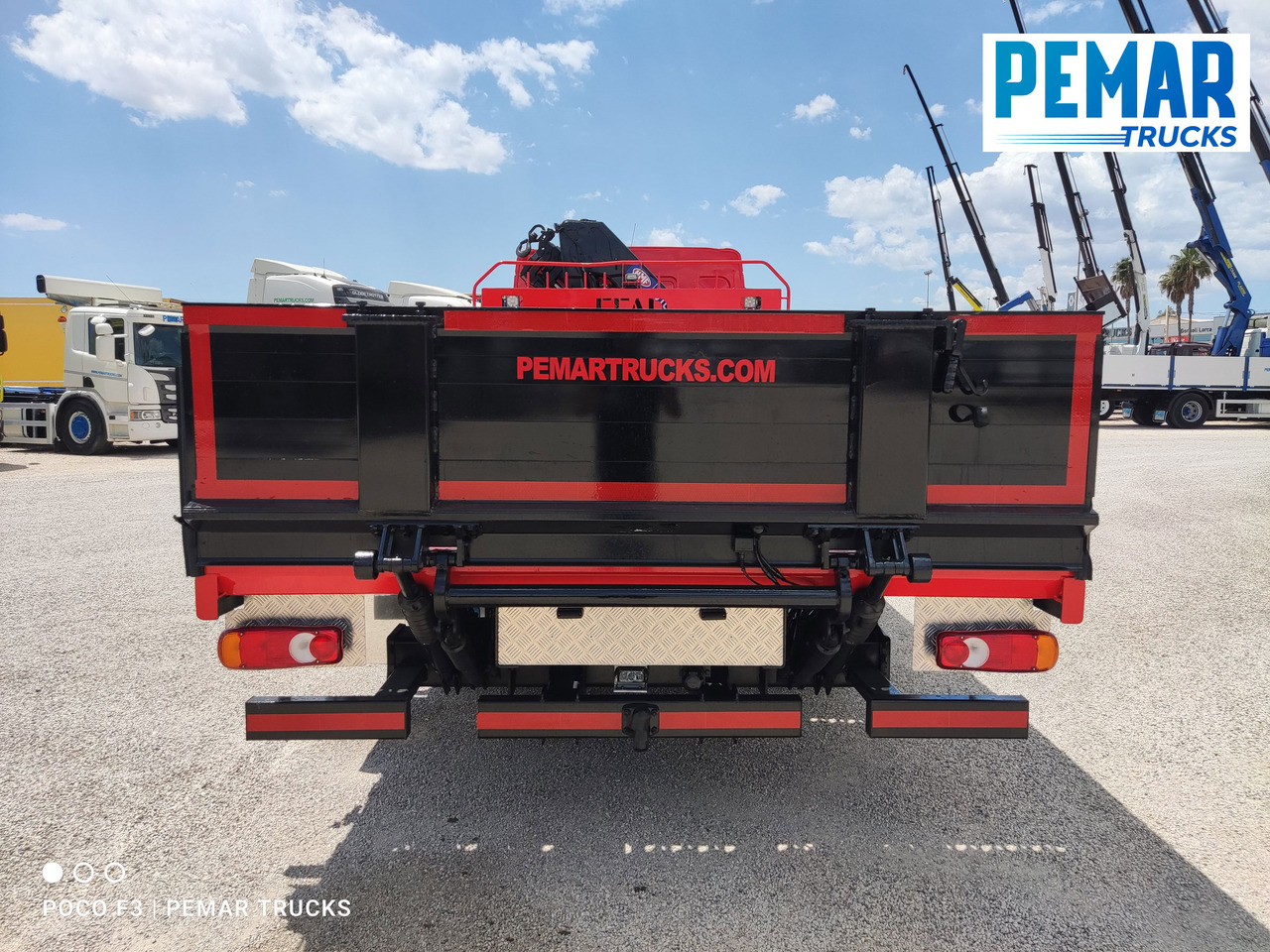 Dropside/ Flatbed truck, Crane truck DAF LF 210 GRUA CAJA FIJA: picture 7 Dropside/ Flatbed truck, Crane truck DAF LF 210 GRUA CAJA FIJA: picture 7