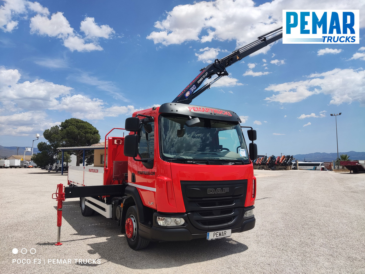 Dropside/ Flatbed truck, Crane truck DAF LF 210 GRUA CAJA FIJA: picture 20 Dropside/ Flatbed truck, Crane truck DAF LF 210 GRUA CAJA FIJA: picture 20