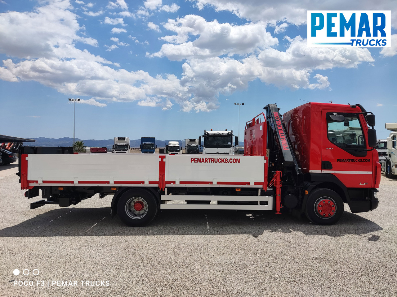 DAF LF 210 GRUA CAJA FIJA - Dropside/ Flatbed truck, Crane truck: picture 5 DAF LF 210 GRUA CAJA FIJA - Dropside/ Flatbed truck, Crane truck: picture 5