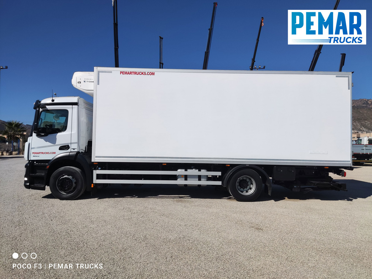 Refrigerator truck MERCEDES-BENZ MERCEDES BENZ ANTOS 1833 FRIGORIFICO 18T: picture 8