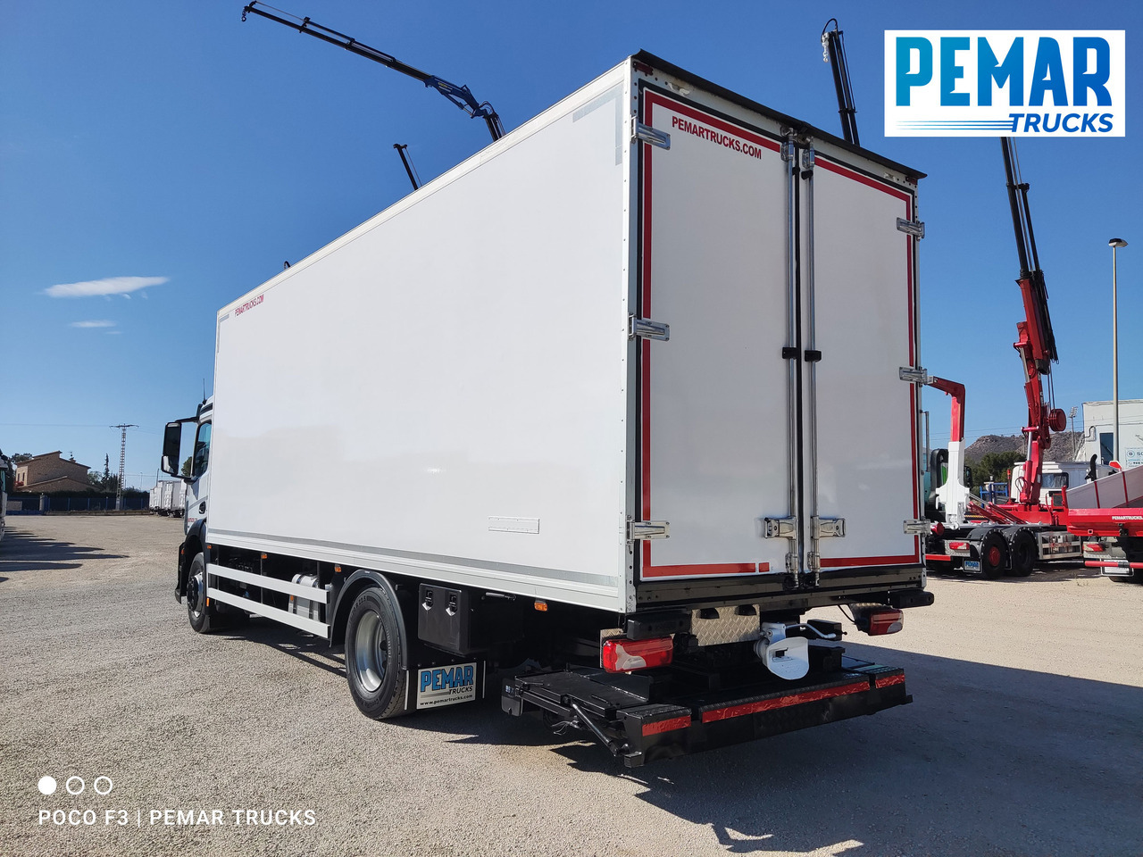 Refrigerator truck MERCEDES-BENZ MERCEDES BENZ ANTOS 1833 FRIGORIFICO 18T: picture 7