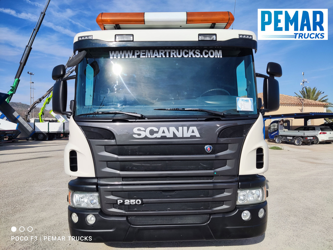 SCANIA P 250 GRUA CAJA FIJA - Crane truck: picture 3 SCANIA P 250 GRUA CAJA FIJA - Crane truck: picture 3