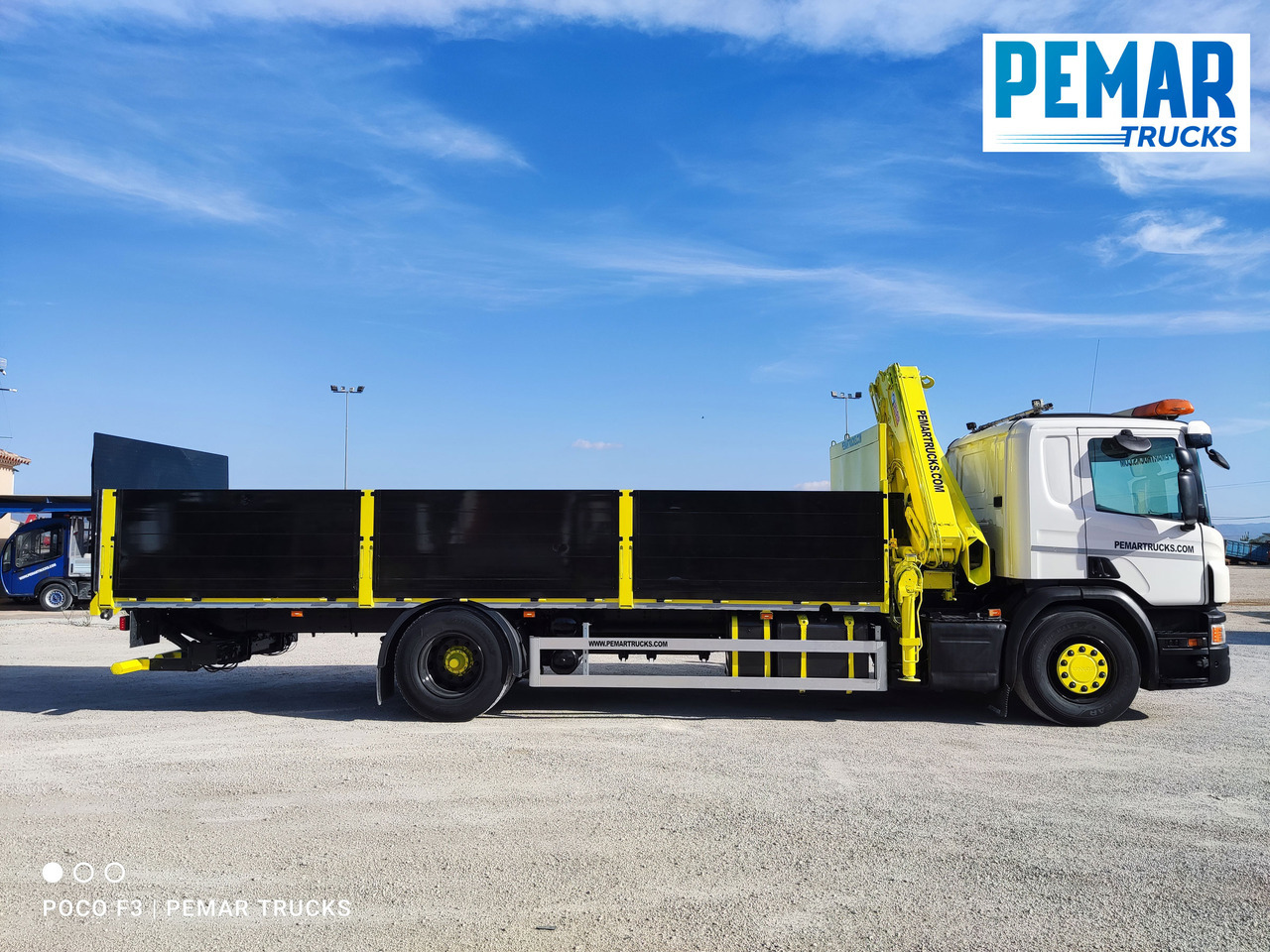SCANIA P 250 GRUA CAJA FIJA - Crane truck: picture 5 SCANIA P 250 GRUA CAJA FIJA - Crane truck: picture 5