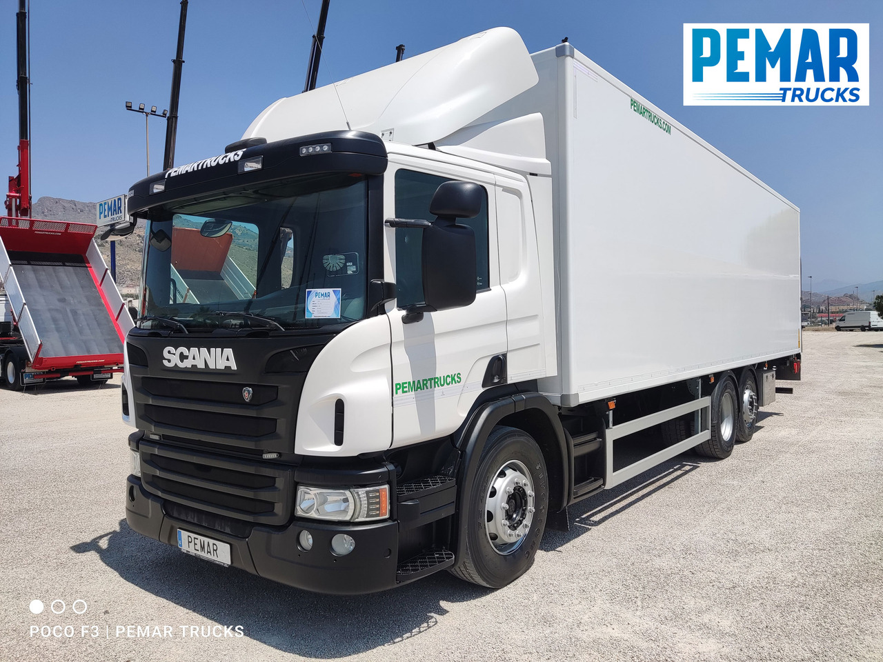 SCANIA P 450 6X2 CAJA CERRADA EURO 6 - Box truck: picture 1 SCANIA P 450 6X2 CAJA CERRADA EURO 6 - Box truck: picture 1