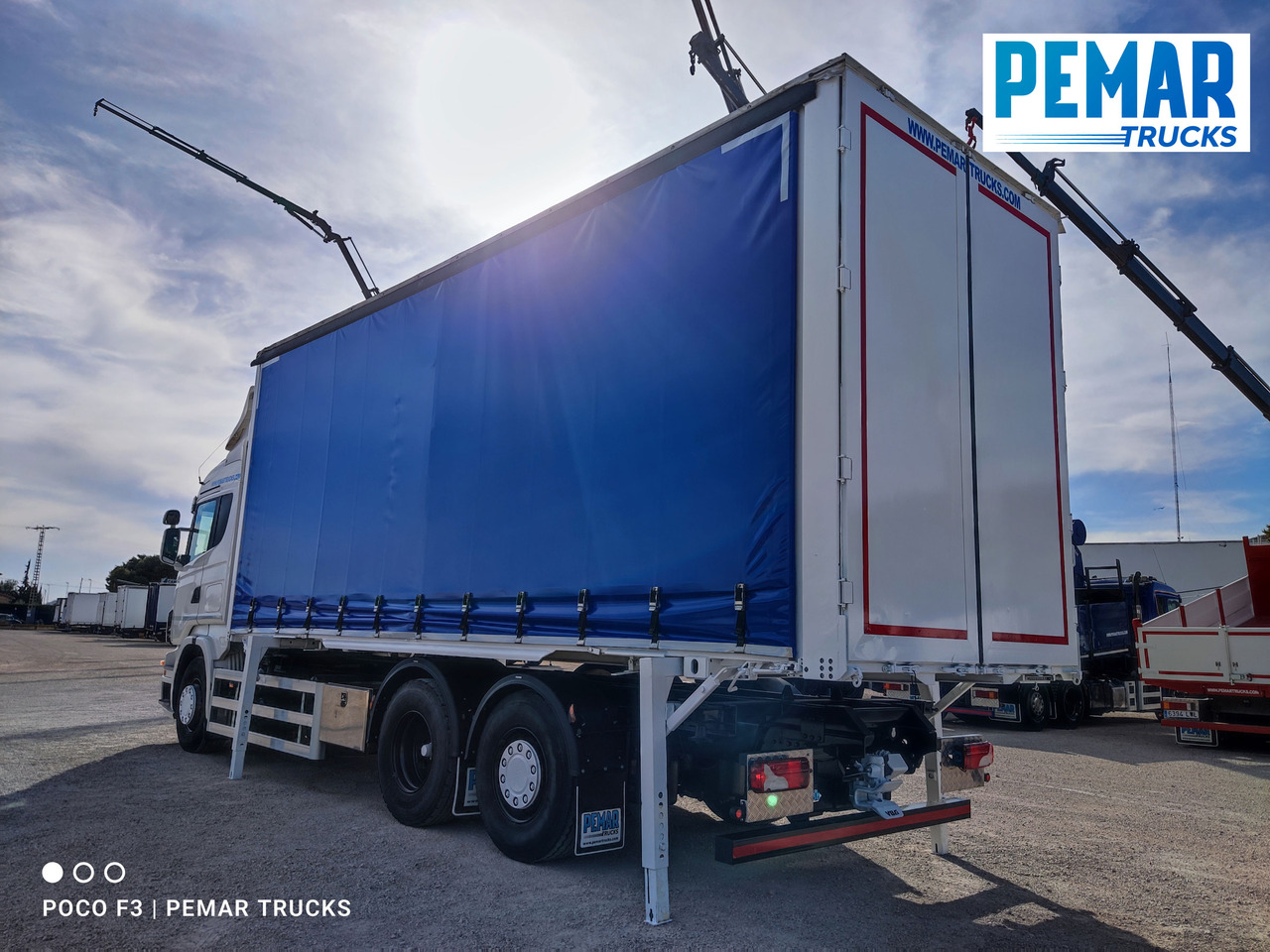 Container transporter/ Swap body truck SCANIA R 500 6X2 TAUTLINER CAJA INTERCAMBIABLE: picture 29