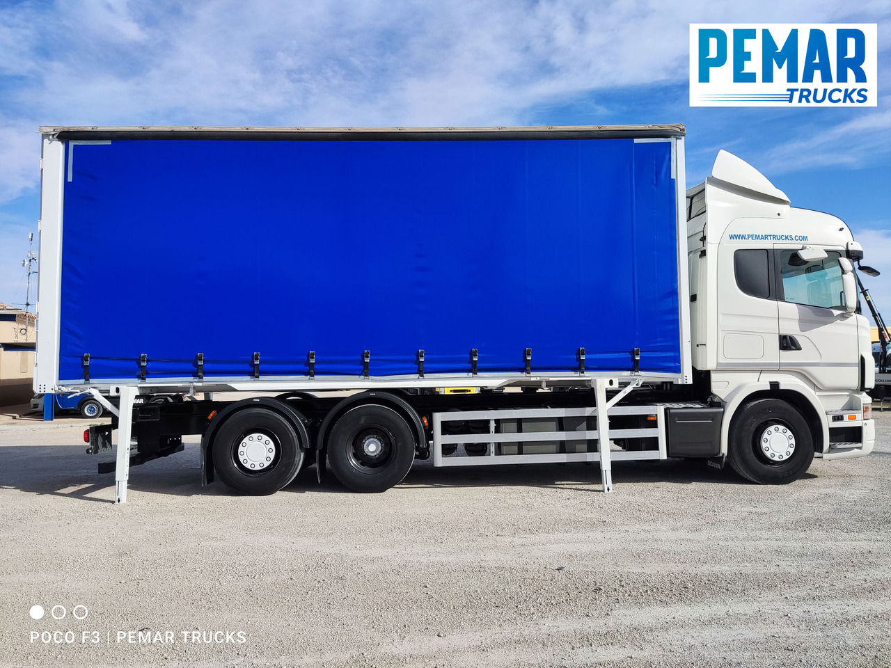Container transporter/ Swap body truck SCANIA R 500 6X2 TAUTLINER CAJA INTERCAMBIABLE: picture 33