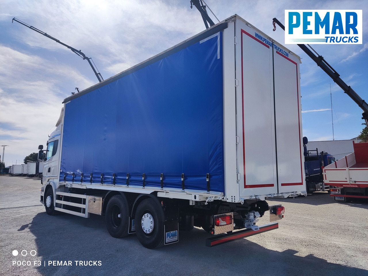 Container transporter/ Swap body truck SCANIA R 500 6X2 TAUTLINER CAJA INTERCAMBIABLE: picture 7