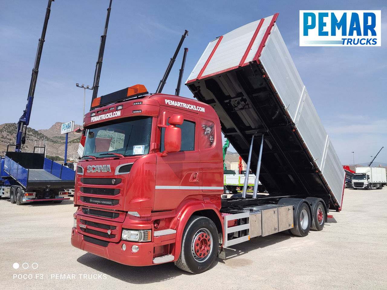 SCANIA R 580 6X2 BASCULANTE RETARDER EURO 6 - Tipper: picture 1 SCANIA R 580 6X2 BASCULANTE RETARDER EURO 6 - Tipper: picture 1