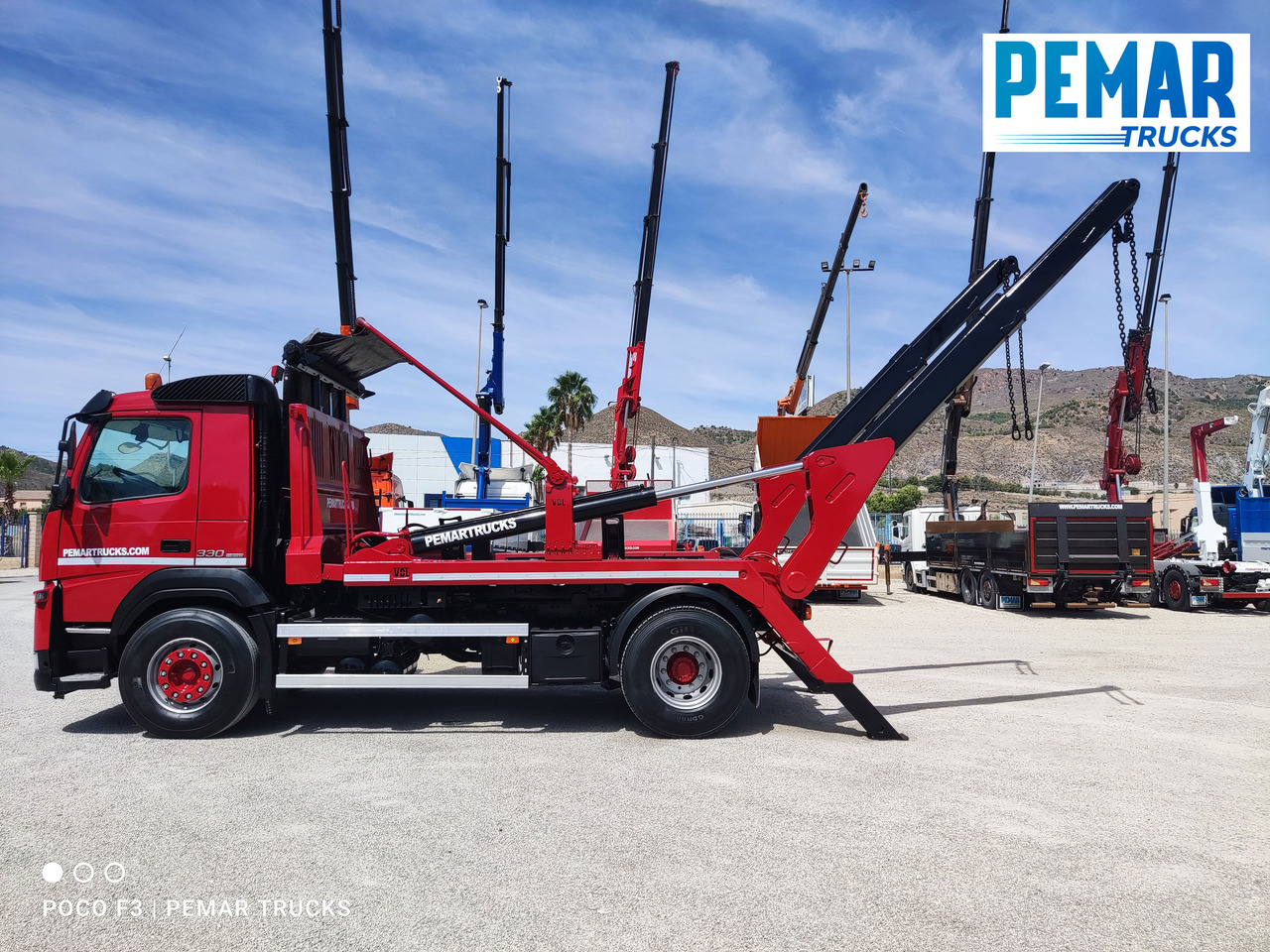 VOLVO FM 330 PORTACONTENEDOR CADENAS 18T - Skip loader truck: picture 5 VOLVO FM 330 PORTACONTENEDOR CADENAS 18T - Skip loader truck: picture 5