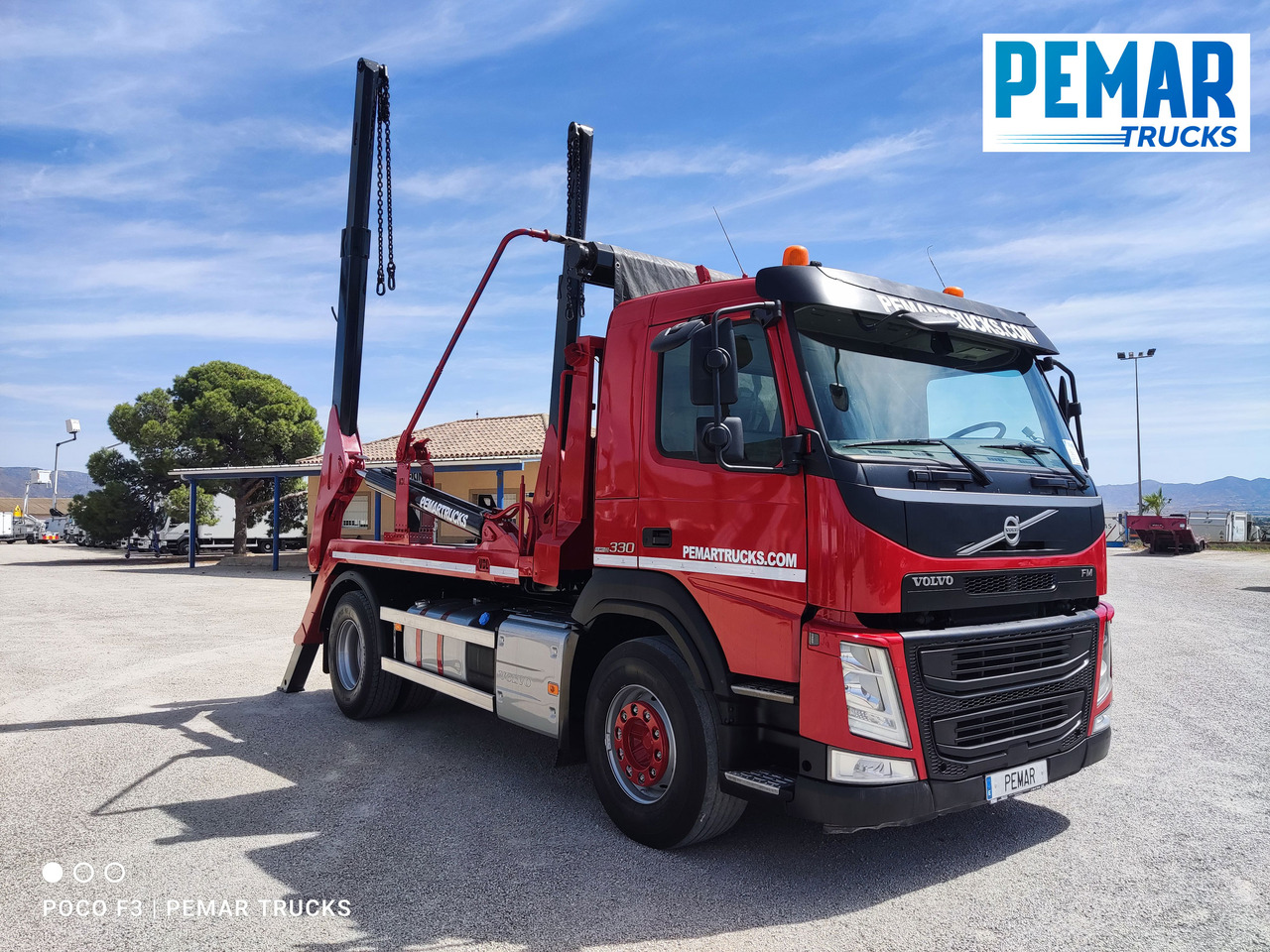 VOLVO FM 330 PORTACONTENEDOR CADENAS 18T - Skip loader truck: picture 3 VOLVO FM 330 PORTACONTENEDOR CADENAS 18T - Skip loader truck: picture 3