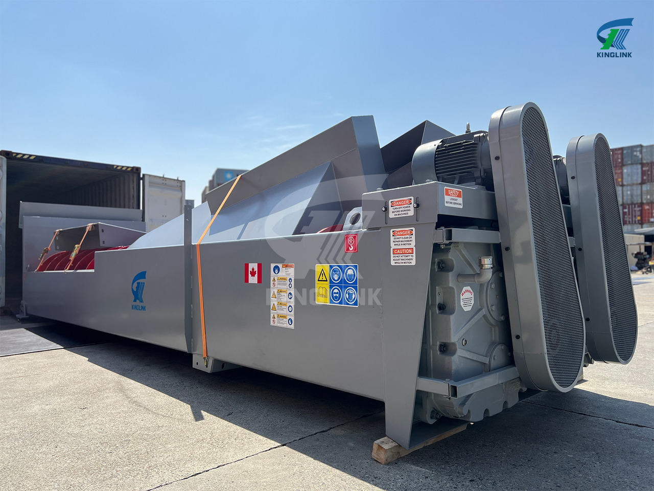 KINGLINK Sandscrew 36'' x 25' | Fine Material Washer | Sand Screw in Canada - Construction machinery: picture 1 KINGLINK Sandscrew 36'' x 25' | Fine Material Washer | Sand Screw in Canada - Construction machinery: picture 1