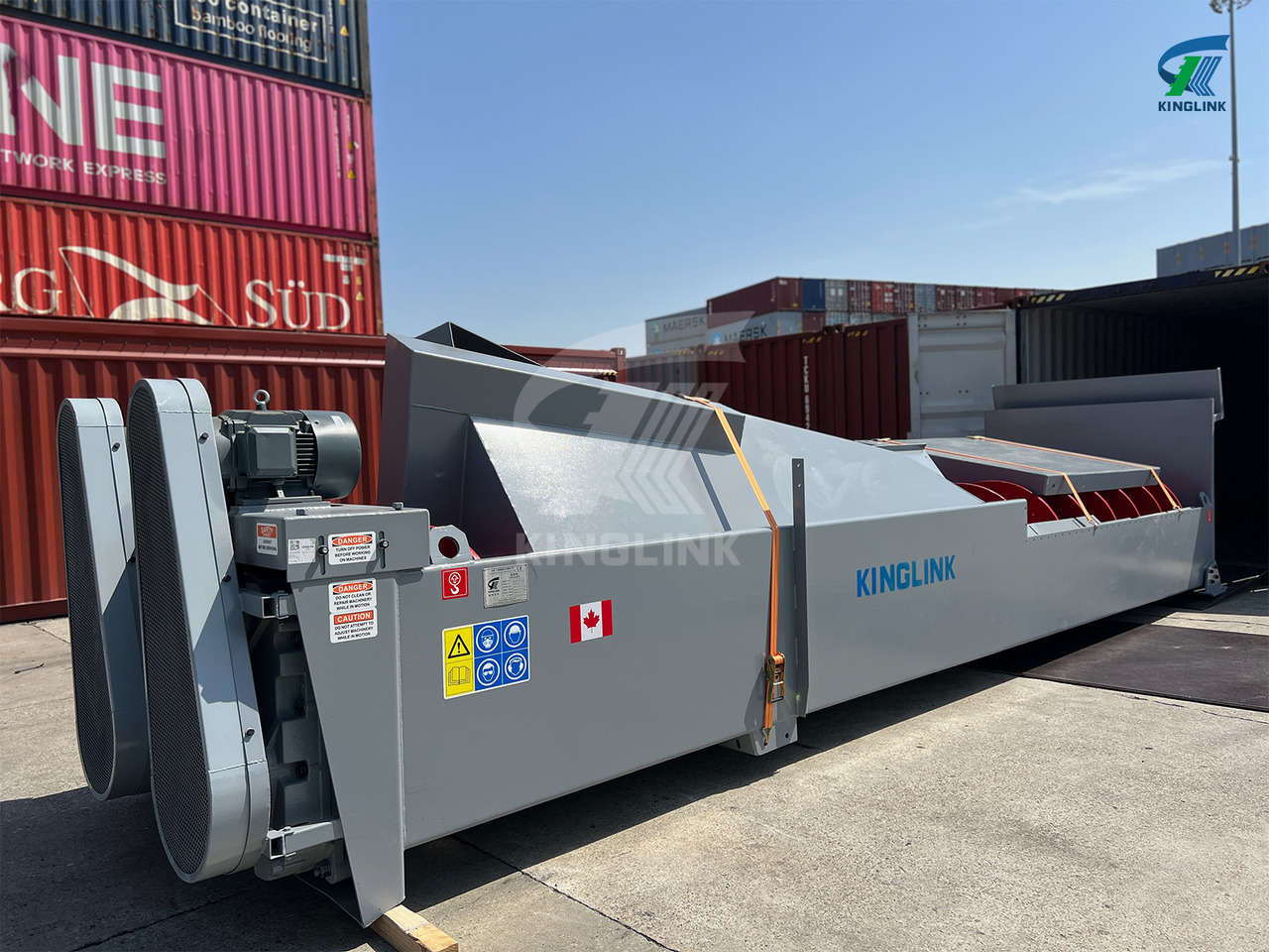 KINGLINK Sandscrew 36'' x 25' | Fine Material Washer | Sand Screw in Canada - Construction machinery: picture 3 KINGLINK Sandscrew 36'' x 25' | Fine Material Washer | Sand Screw in Canada - Construction machinery: picture 3