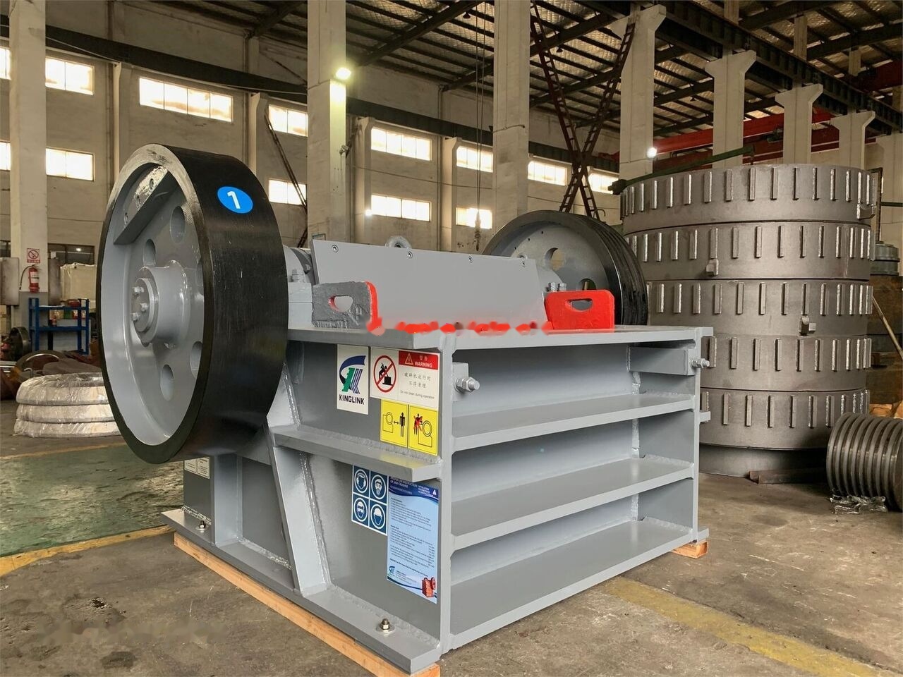 Kinglink PEX1047 Jaw Crusher to USA - Jaw crusher: picture 2 Kinglink PEX1047 Jaw Crusher to USA - Jaw crusher: picture 2