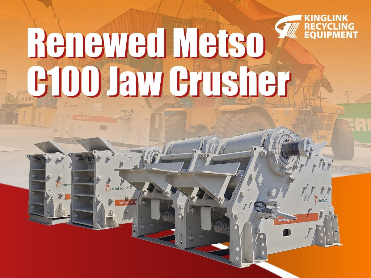 Metso Nordberg C100 Renewed Jaw Crusher - Jaw crusher: picture 1 Metso Nordberg C100 Renewed Jaw Crusher - Jaw crusher: picture 1