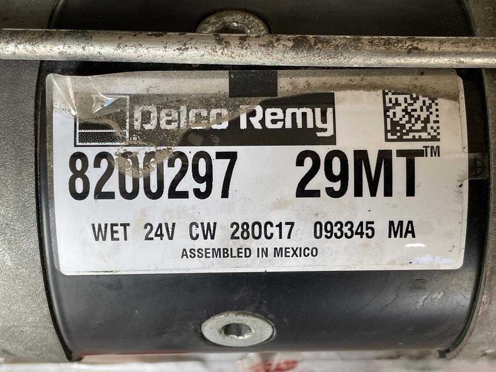 DELCO REMY 24V FOR MERCEDES - 820 0297 - Starter for Truck: picture 4 DELCO REMY 24V FOR MERCEDES - 820 0297 - Starter for Truck: picture 4