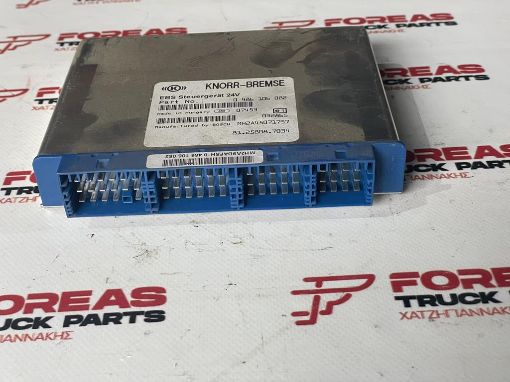 KNORR-BREMSE EBS FOR MAN - 81.25808-7034 - ECU for Truck: picture 2 KNORR-BREMSE EBS FOR MAN - 81.25808-7034 - ECU for Truck: picture 2