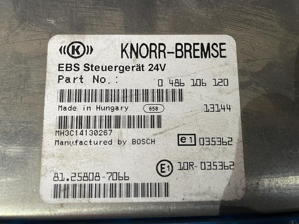 KNORR-BREMSE EBS FOR MAN - 81.25808-7066 - ECU for Truck: picture 3 KNORR-BREMSE EBS FOR MAN - 81.25808-7066 - ECU for Truck: picture 3