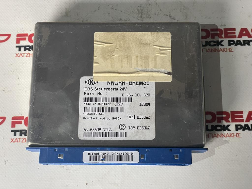 KNORR-BREMSE MAN EBS - 81.25808-7066 - ECU for Truck: picture 1 KNORR-BREMSE MAN EBS - 81.25808-7066 - ECU for Truck: picture 1
