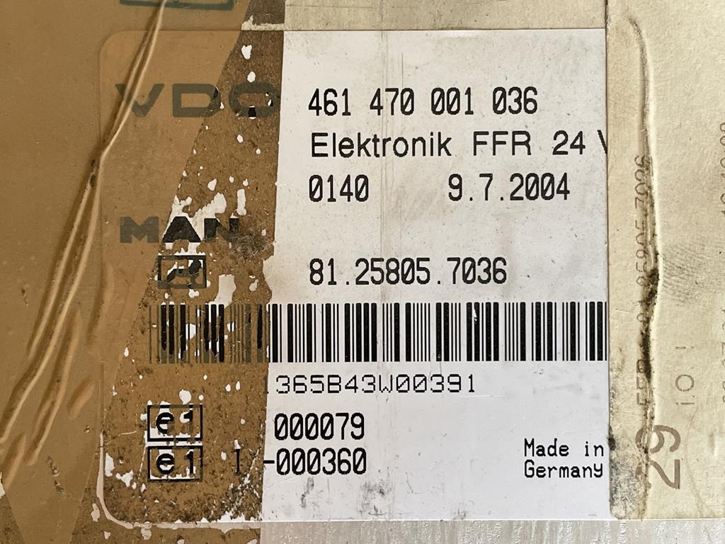 MAN TGA FFR - 81.258005.7036 - ECU for Truck: picture 3 MAN TGA FFR - 81.258005.7036 - ECU for Truck: picture 3