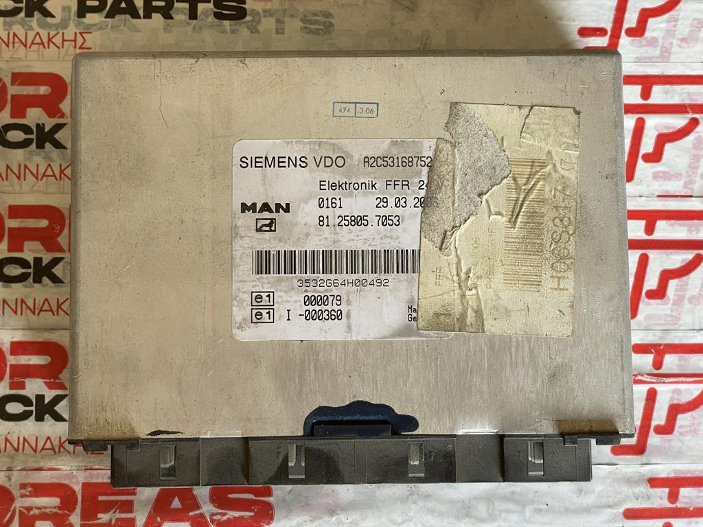 MAN TGA FFR - 81.258005.7053 - ECU for Truck: picture 1 MAN TGA FFR - 81.258005.7053 - ECU for Truck: picture 1