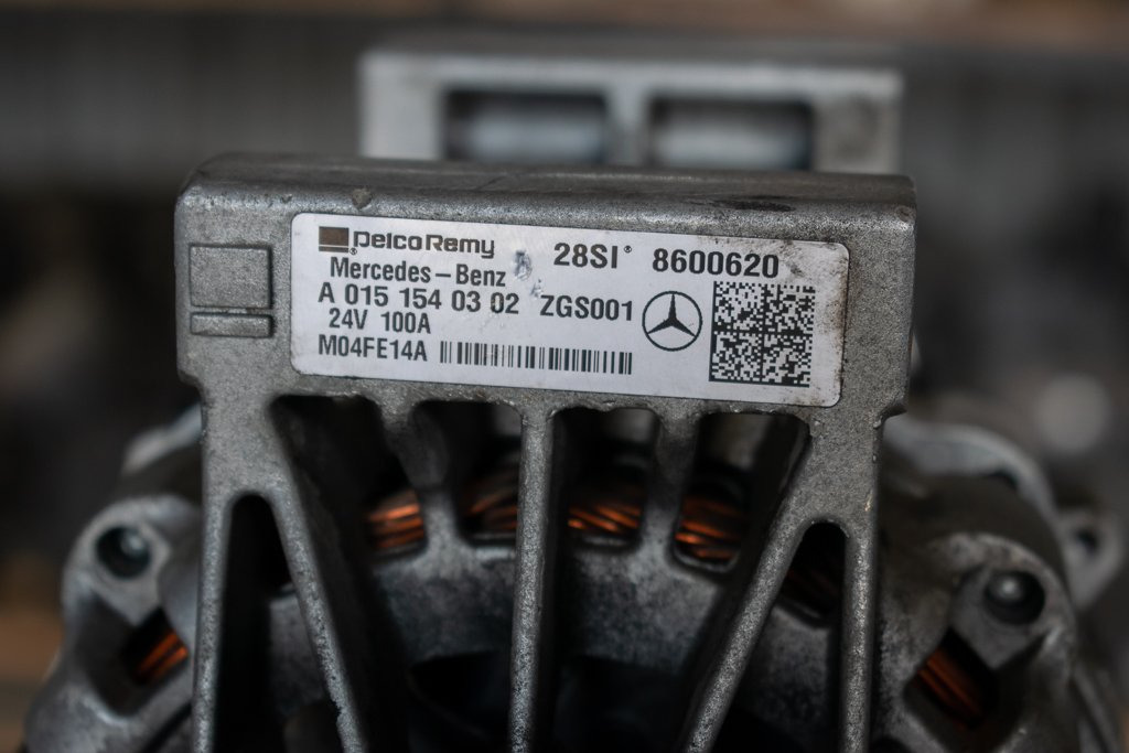 MERCEDES-BENZ ACTROS MP IV - EURO VI - Alternator for Truck: picture 4 MERCEDES-BENZ ACTROS MP IV - EURO VI - Alternator for Truck: picture 4