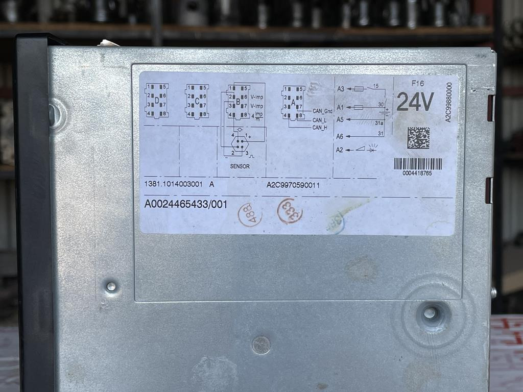 MERCEDES-BENZ ACTROS MP4 - Tachograph for Truck: picture 4 MERCEDES-BENZ ACTROS MP4 - Tachograph for Truck: picture 4