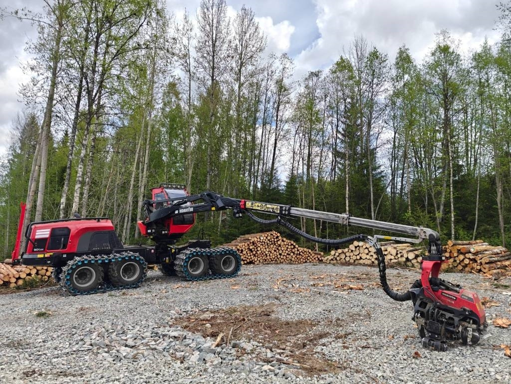 Forestry harvester Komatsu 901 XC: picture 12
