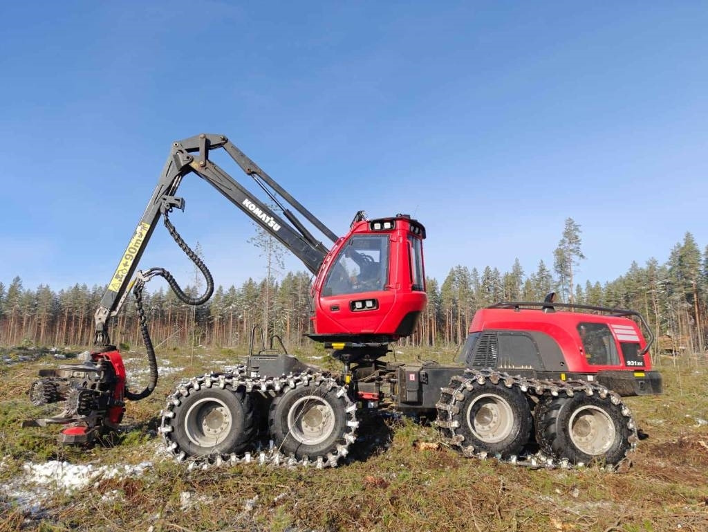 Komatsu 931 XC - Forestry harvester: picture 2 Komatsu 931 XC - Forestry harvester: picture 2