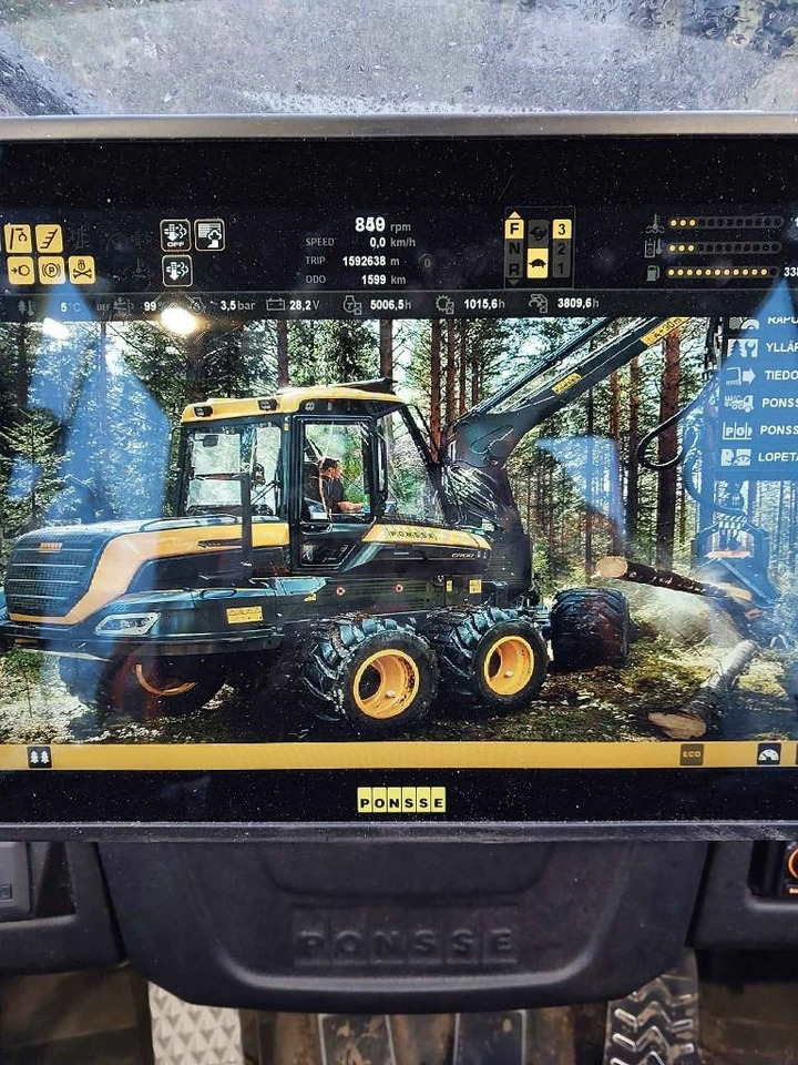 Forestry harvester Ponsse Ergo: picture 13 Forestry harvester Ponsse Ergo: picture 13