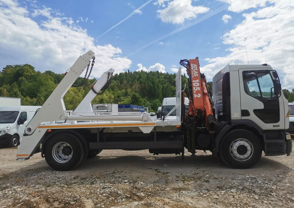 Renault Premium 270DCi + żuraw HDS Atlas 105.2 + Bramowiec MEILLER 12t Kontener - Skip loader truck: picture 3 Renault Premium 270DCi + żuraw HDS Atlas 105.2 + Bramowiec MEILLER 12t Kontener - Skip loader truck: picture 3