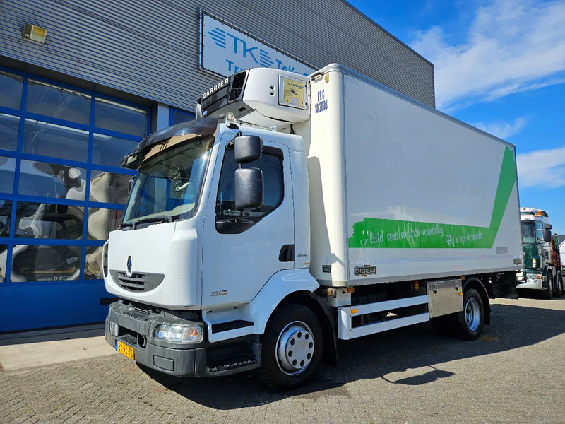 Renault Midlum 220 DXI Carrier Dhollandia Laadklep 170.000 Km - Refrigerator truck: picture 1 Renault Midlum 220 DXI Carrier Dhollandia Laadklep 170.000 Km - Refrigerator truck: picture 1