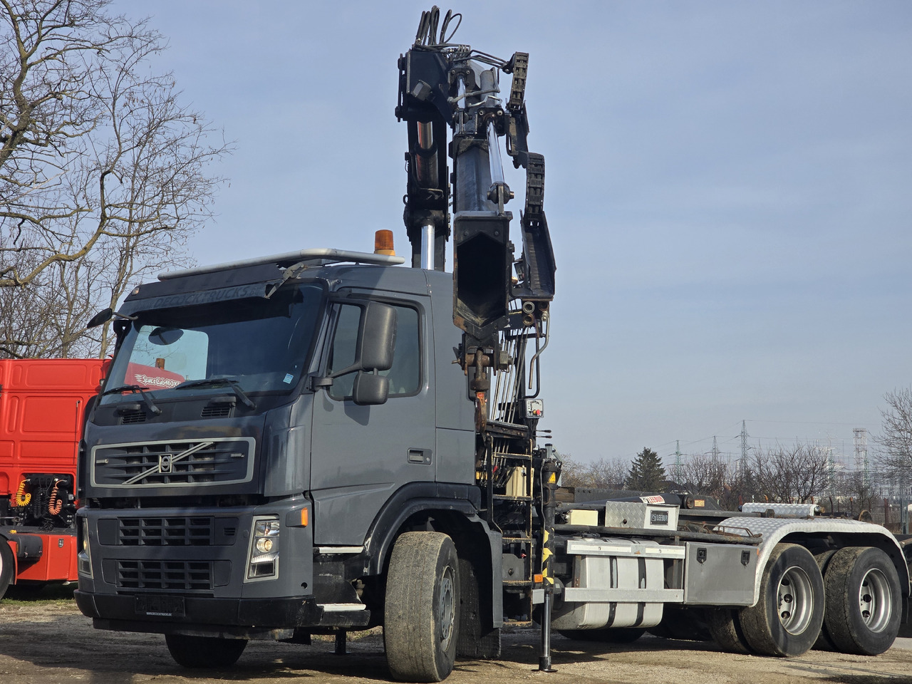 Hook lift truck VOLVO FM 380 HOOK SYSTEM / HIAB 166 D2 DUO: picture 9