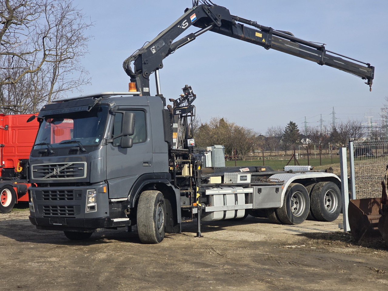 Hook lift truck VOLVO FM 380 HOOK SYSTEM / HIAB 166 D2 DUO: picture 6
