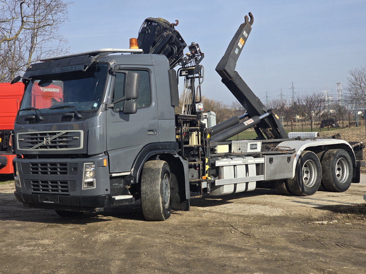 Hook lift truck VOLVO FM 380 HOOK SYSTEM / HIAB 166 D2 DUO: picture 8