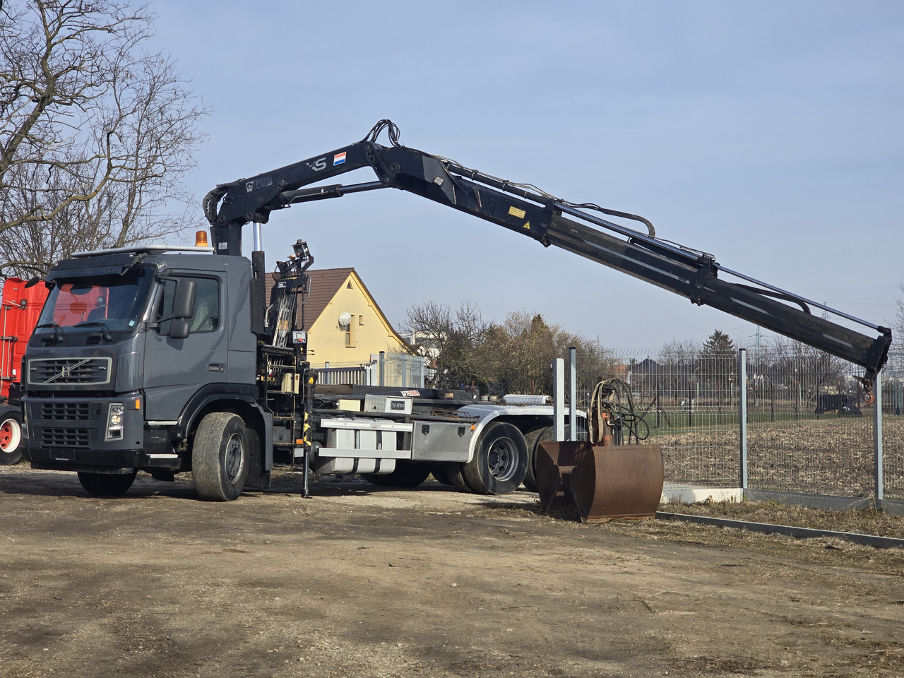 Hook lift truck VOLVO FM 380 HOOK SYSTEM / HIAB 166 D2 DUO: picture 10