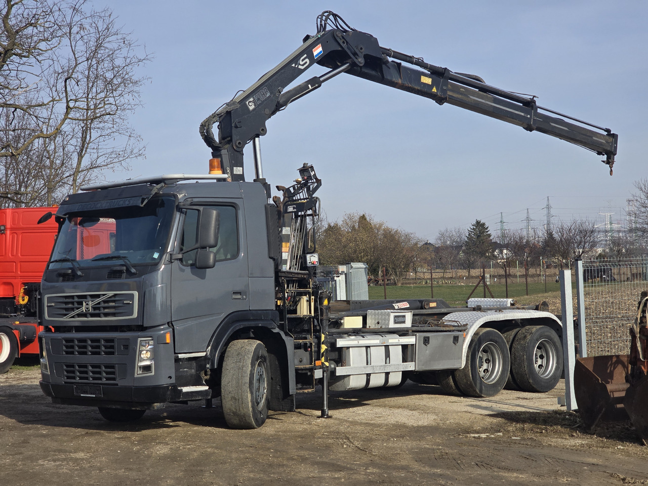 Hook lift truck VOLVO FM 380 HOOK SYSTEM / HIAB 166 D2 DUO: picture 7