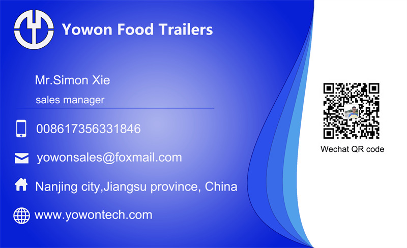 New Vending trailer for transportation of food YOWON European standard food trailer with CE certificate: picture 9 New Vending trailer for transportation of food YOWON European standard food trailer with CE certificate: picture 9