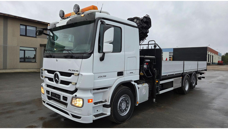 Dropside/ Flatbed truck, Crane truck Mercedes-Benz Actros 2536 6X2 HIAB 288 EP-5 HIPRO: picture 7 Dropside/ Flatbed truck, Crane truck Mercedes-Benz Actros 2536 6X2 HIAB 288 EP-5 HIPRO: picture 7