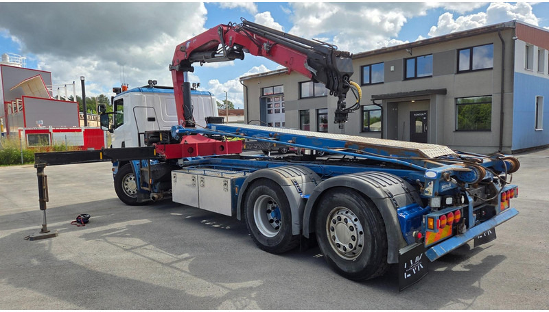 Cable system truck, Crane truck Scania P360 6X2*4 HMF 1720K4 EURO6: picture 6