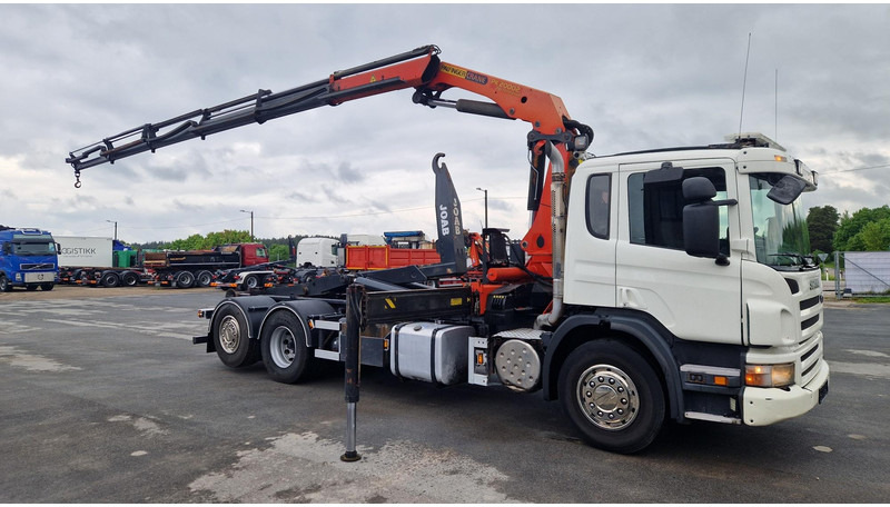 Scania P380 6X2*4 Palfinger PK20002 - Hook lift truck, Crane truck: picture 2 Scania P380 6X2*4 Palfinger PK20002 - Hook lift truck, Crane truck: picture 2