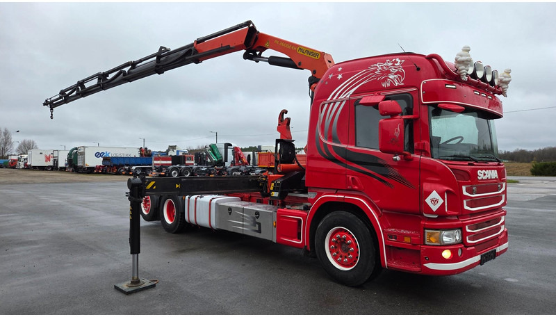 Scania P400 6X2*4 Palfinger PK26002 - Hook lift truck, Crane truck: picture 2 Scania P400 6X2*4 Palfinger PK26002 - Hook lift truck, Crane truck: picture 2